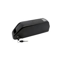 48V 10Ah Silverfish lithium battery black housing side view