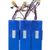 HNF Battery 22.4V 4000mAh 7S1P 18650 li-ion battery pack with XT60 connector and multi-wire harness three units