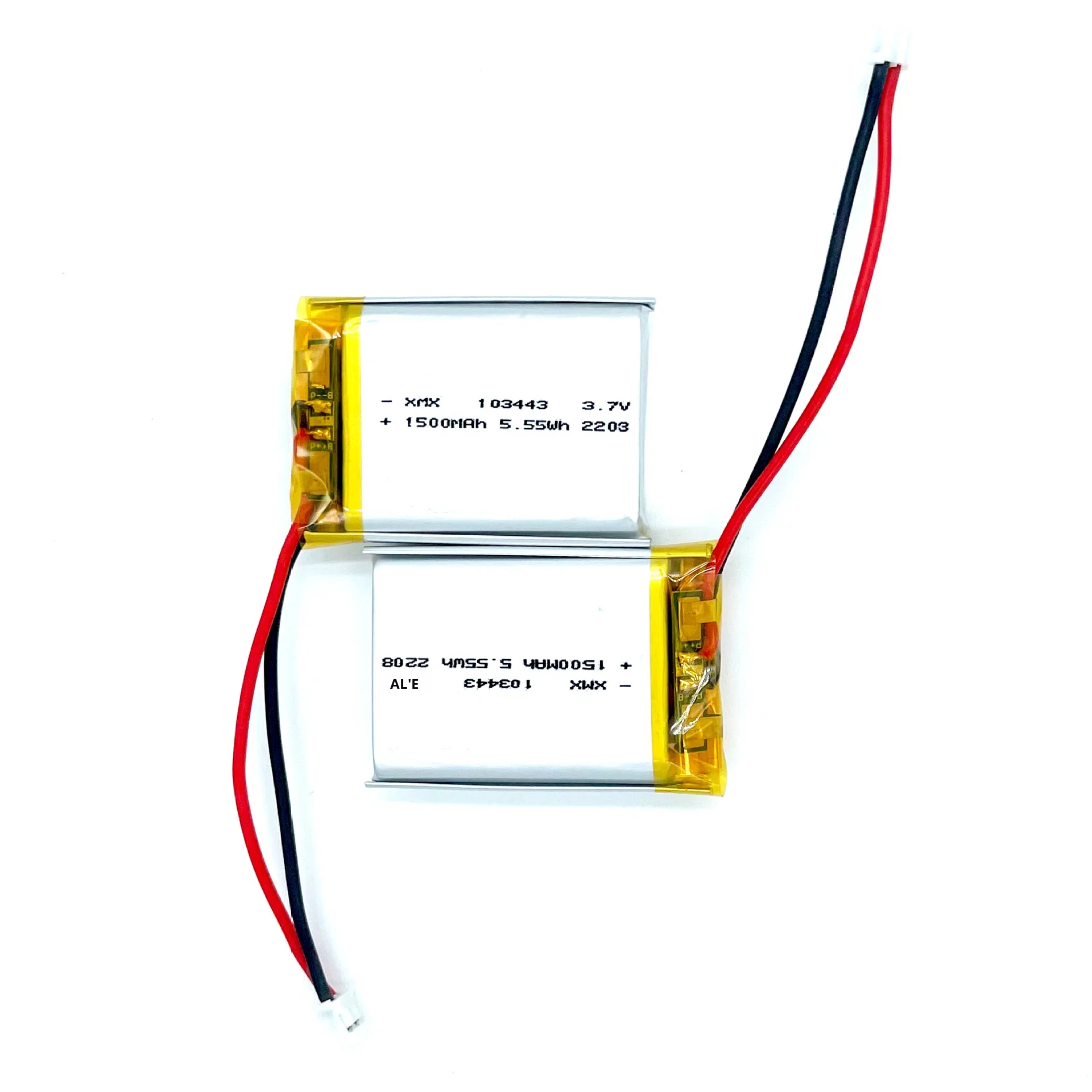 ready stock 103443 1500mah li polymer battery silver 3.7v thermometer humidifier kids' toys remote control car made durable 4