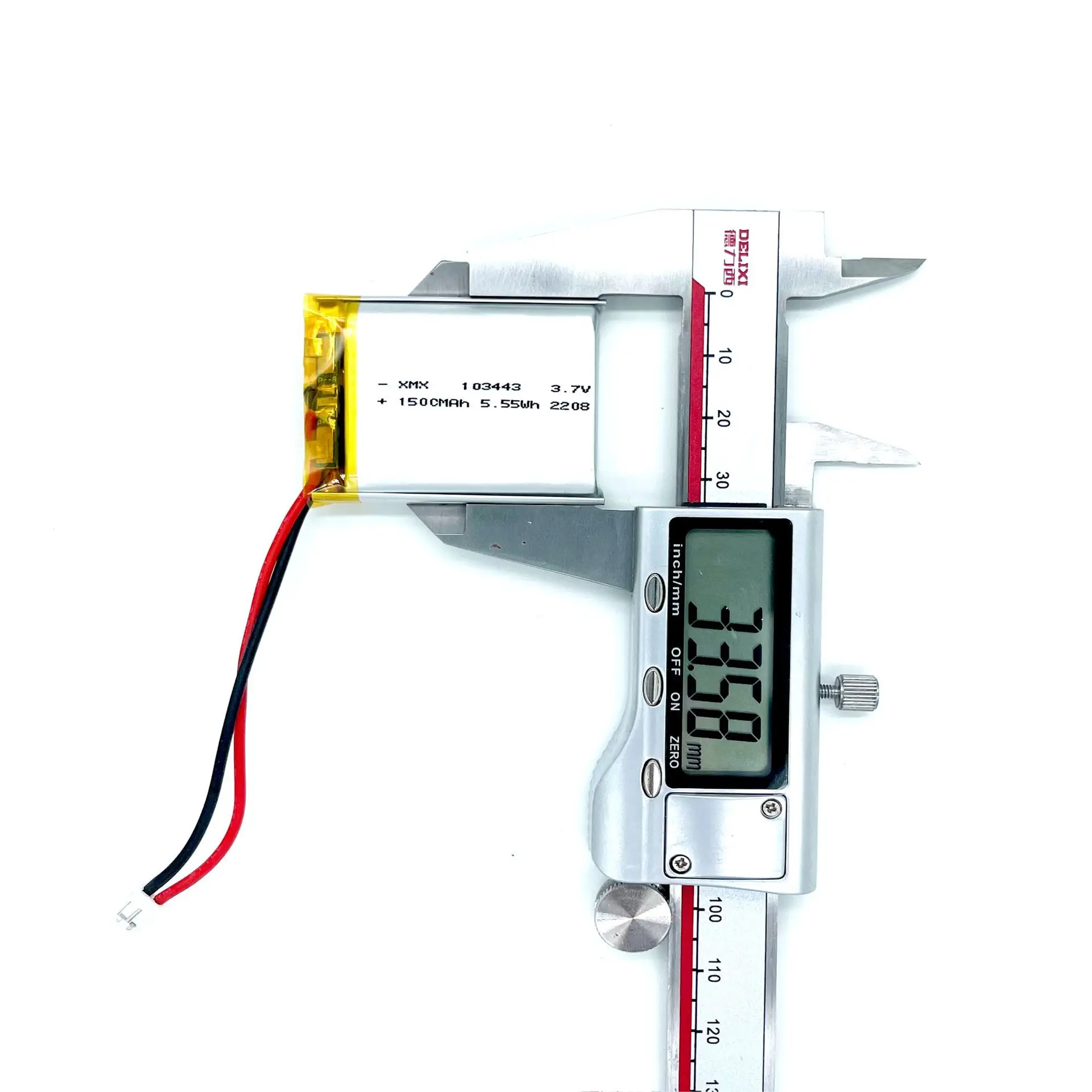 ready stock 103443 1500mah li polymer battery silver 3.7v thermometer humidifier kids' toys remote control car made durable 5