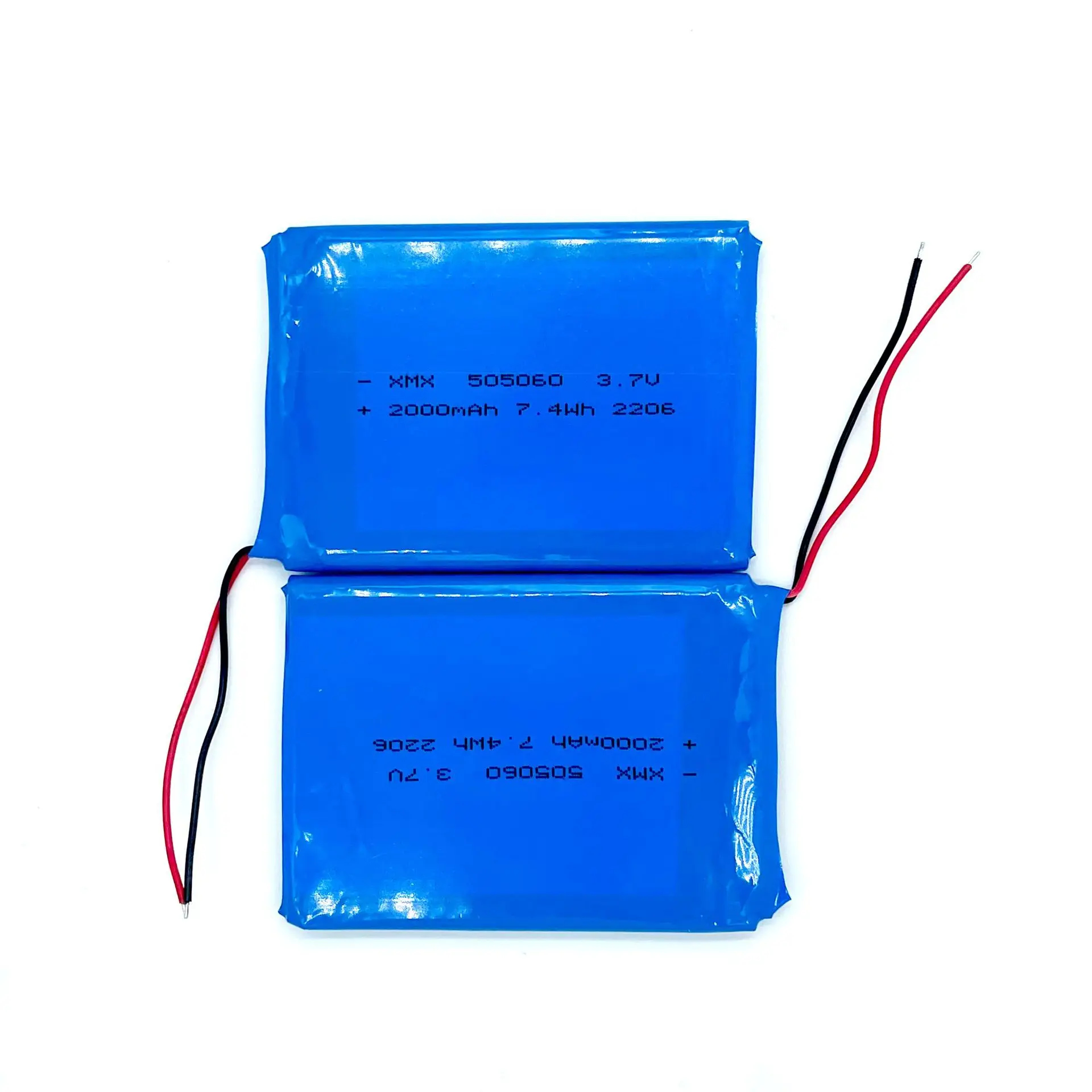 lipo 505060 2000mah 3.7v li polymer rechargeable battery for pocket & handheld learning machines in stock 1 year warranty 1