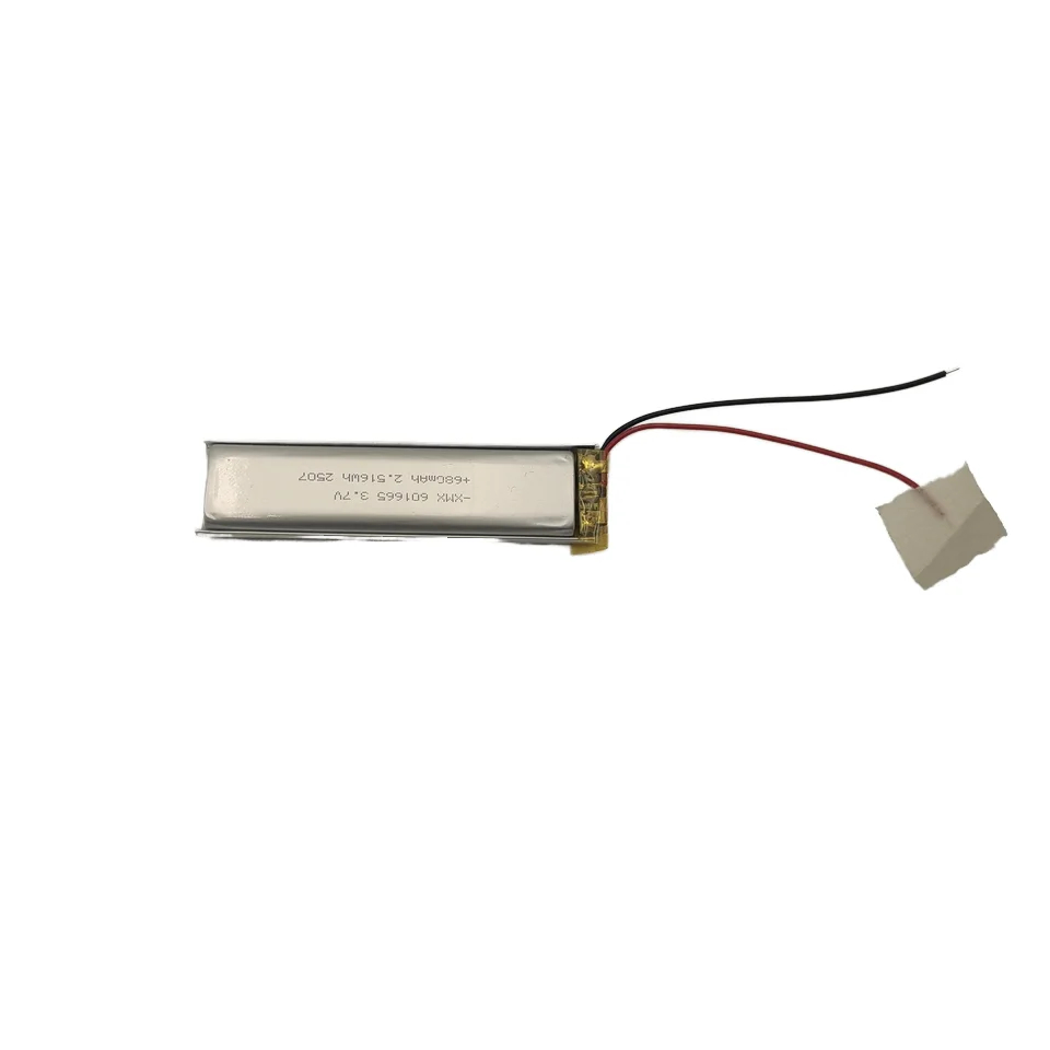 factory supplies rechargeable 601665 680mah 3.7v silver polymer lithium ion battery for reading pen recording pen portable 4