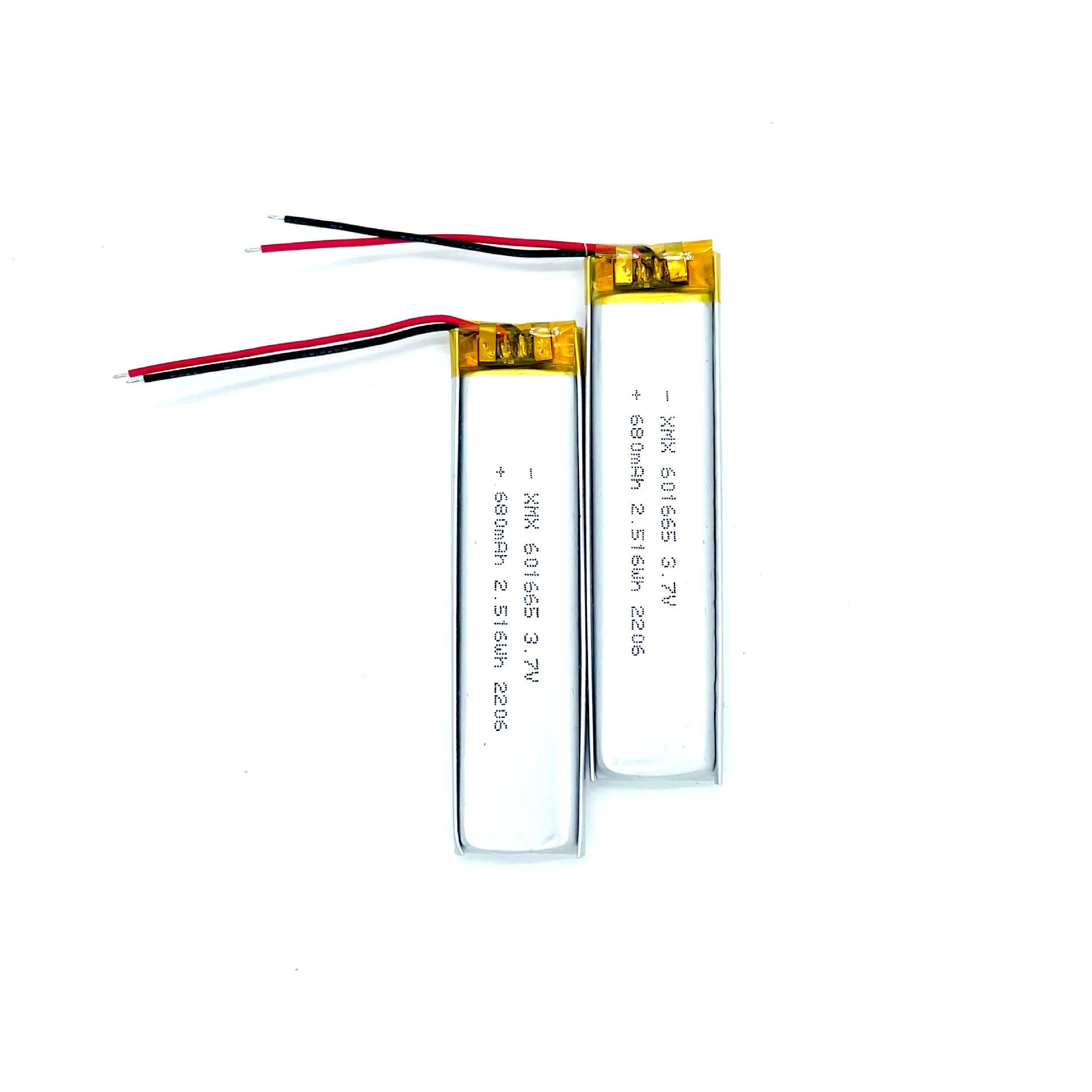 factory supplies rechargeable 601665 680mah 3.7v silver polymer lithium ion battery for reading pen recording pen portable 6