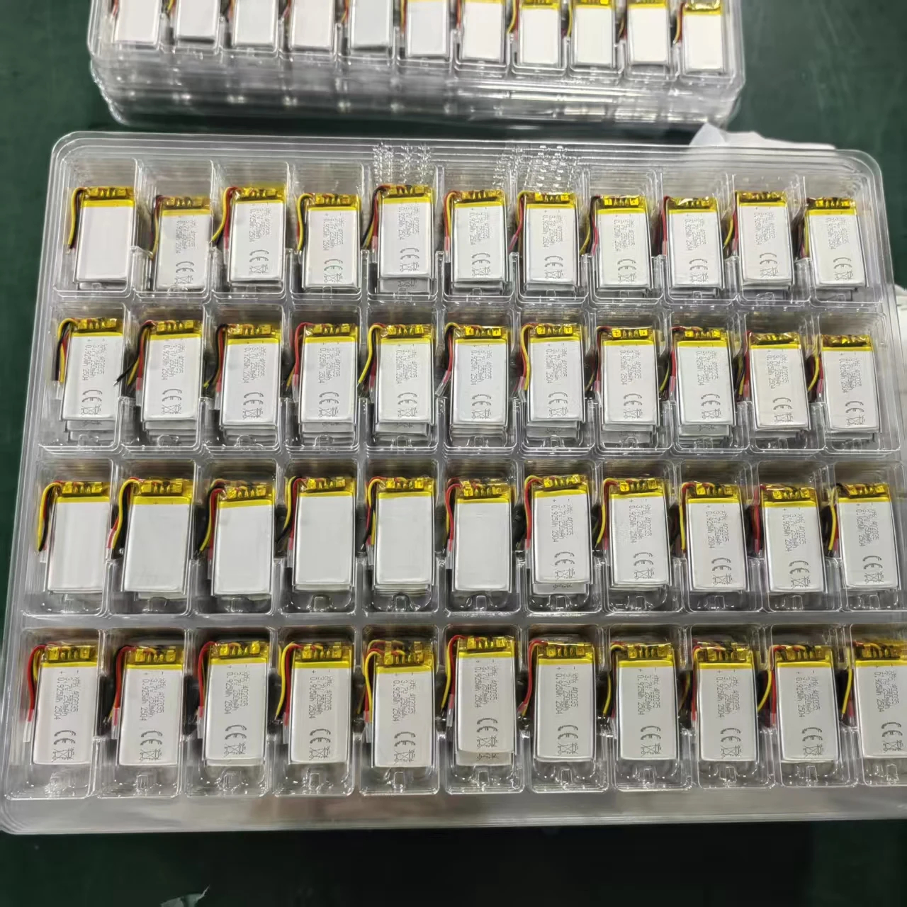 xmx 402035 3.7v 250mah rechargeable li polymer battery pack with pcm protection for consumer electronics in stock 4