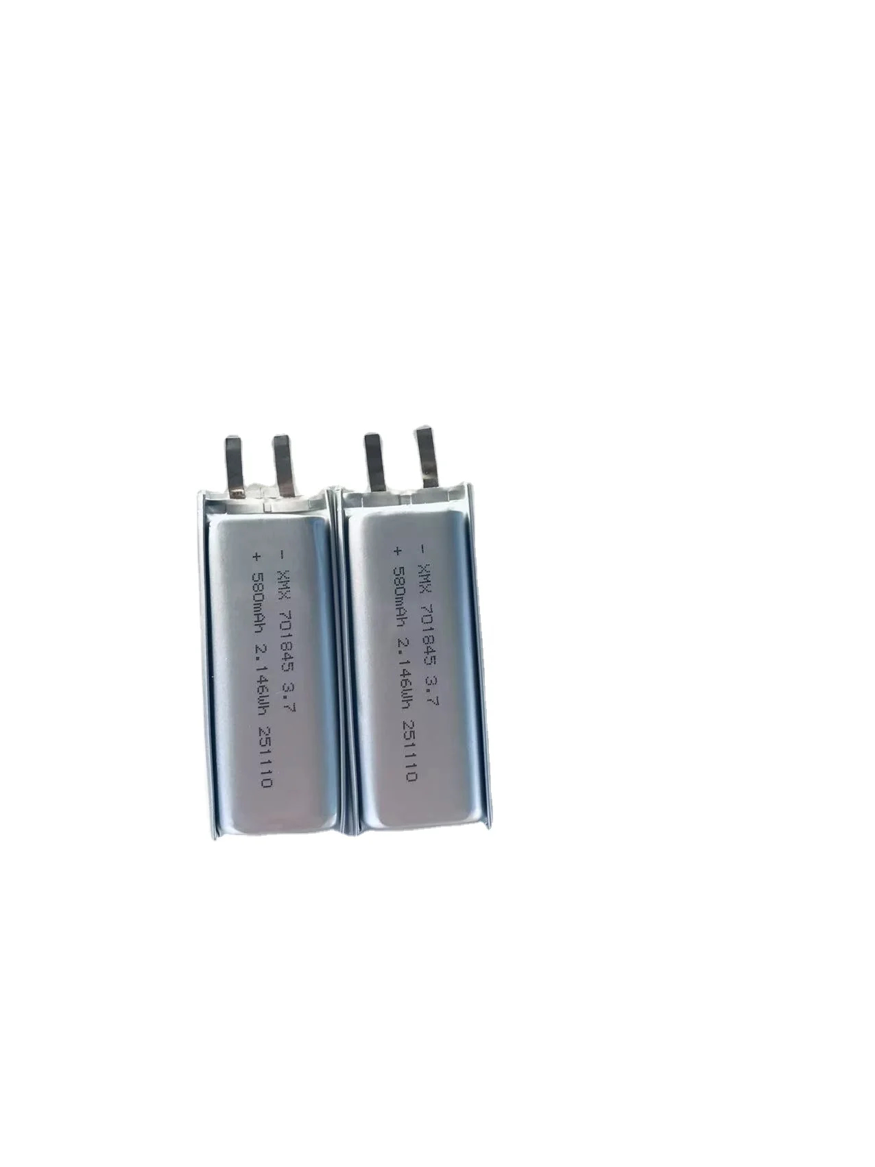 rechargeable polymer li ion 701845 3.7v 580mah lipo battery pack in stock guangdong china 2