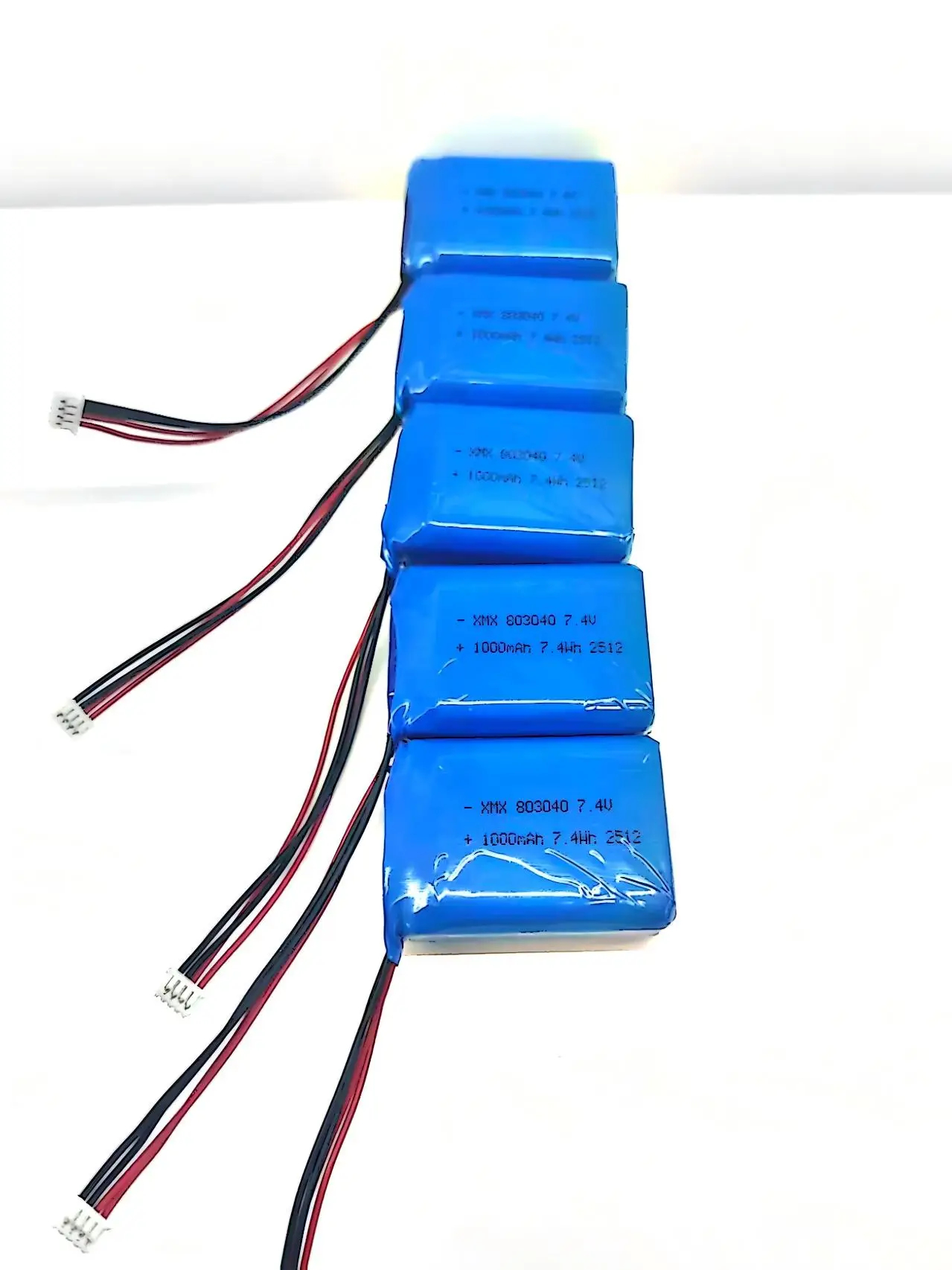 7.4v 1000mah rechargeable 2s1p lithium battery for rc cars drone electric toys lightweight polymer battery with high capacity 5