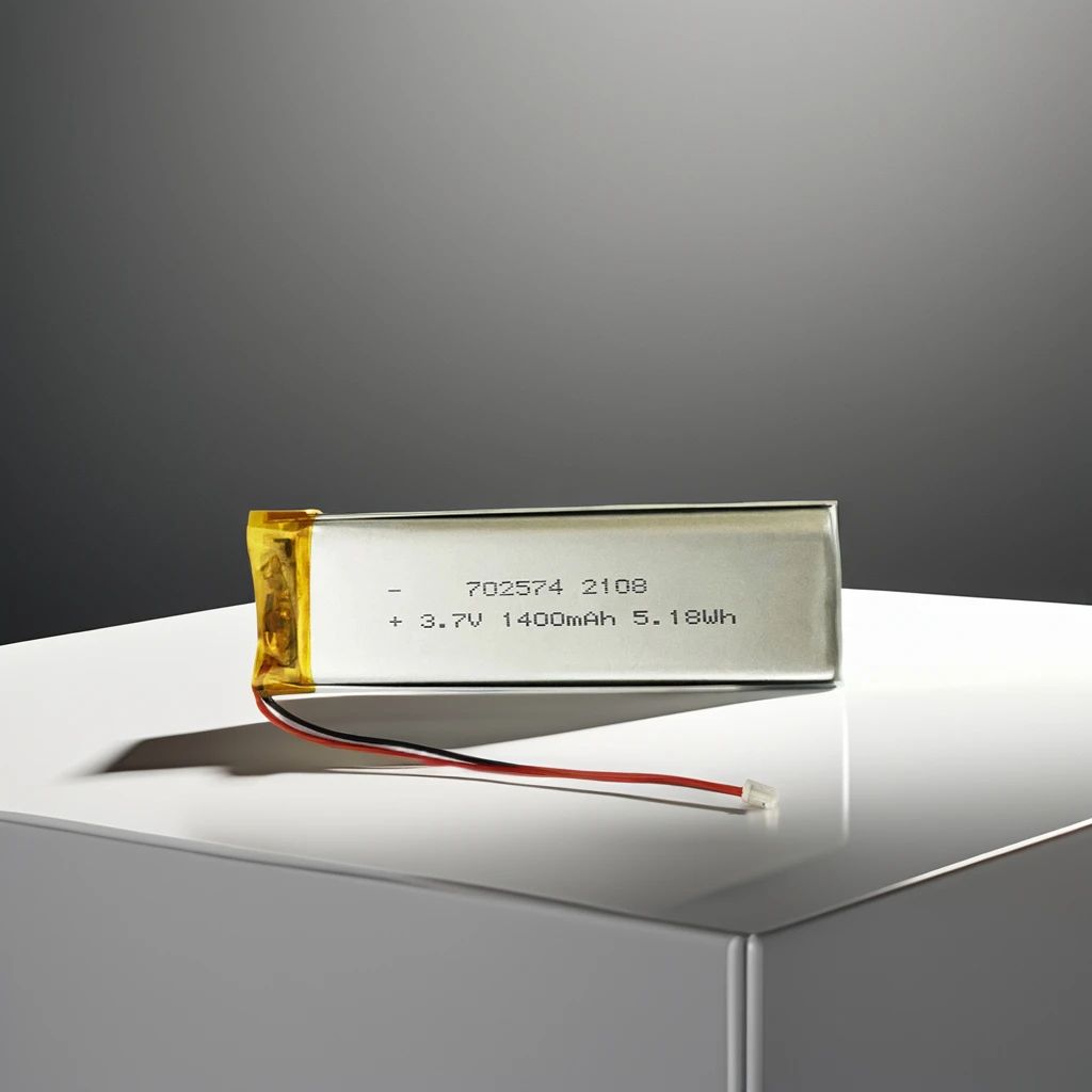 702574 1400mah 3.7v lithium polymer lipo rechargeable battery for portable devices 5