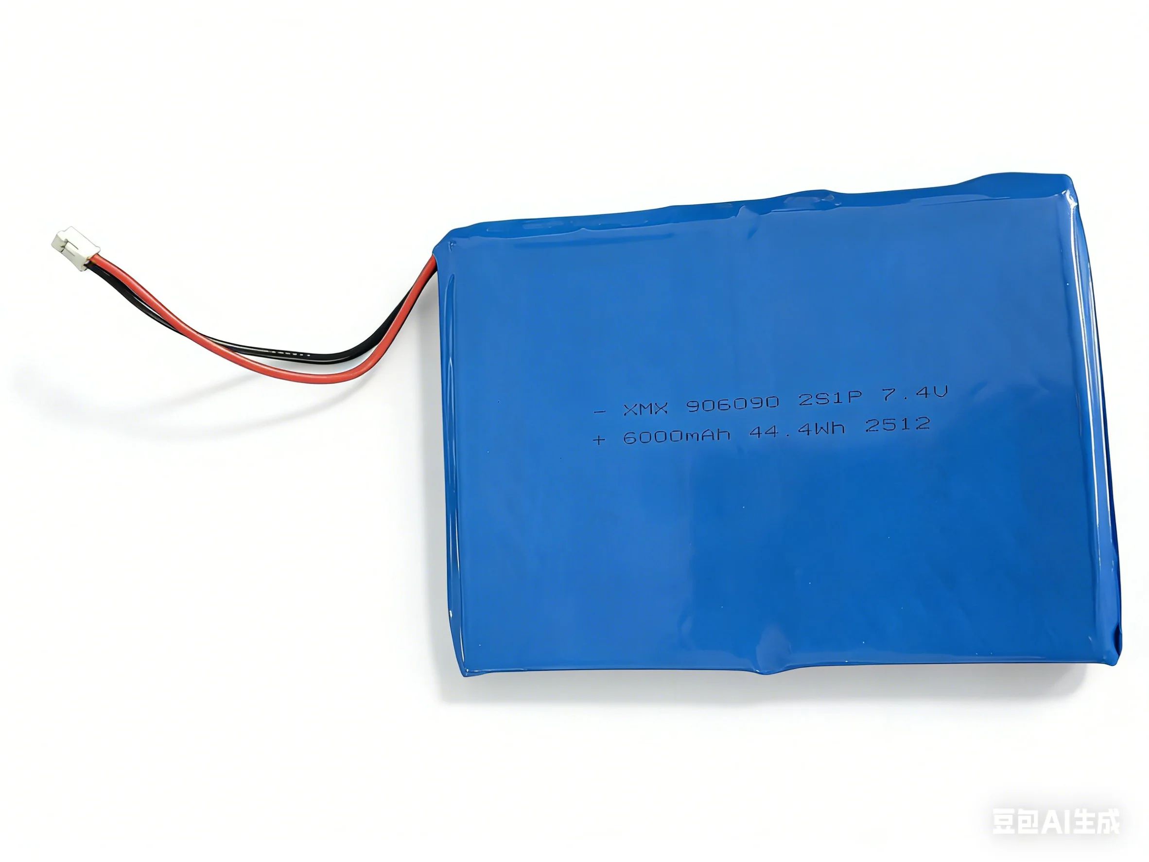 7.4v 6000mah li polymer rechargeable battery pack 2s1p 906090 for massage gun, medical device, industrial equipment 4
