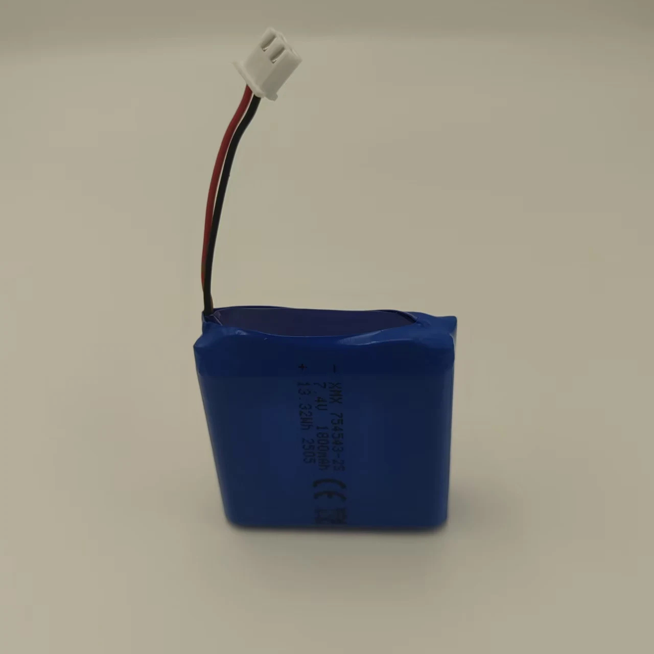 754543 2s 7.4v 1800mah 13.32wh rechargeable lithium polymer battery pack oem brand for xmx robot vacuums 3