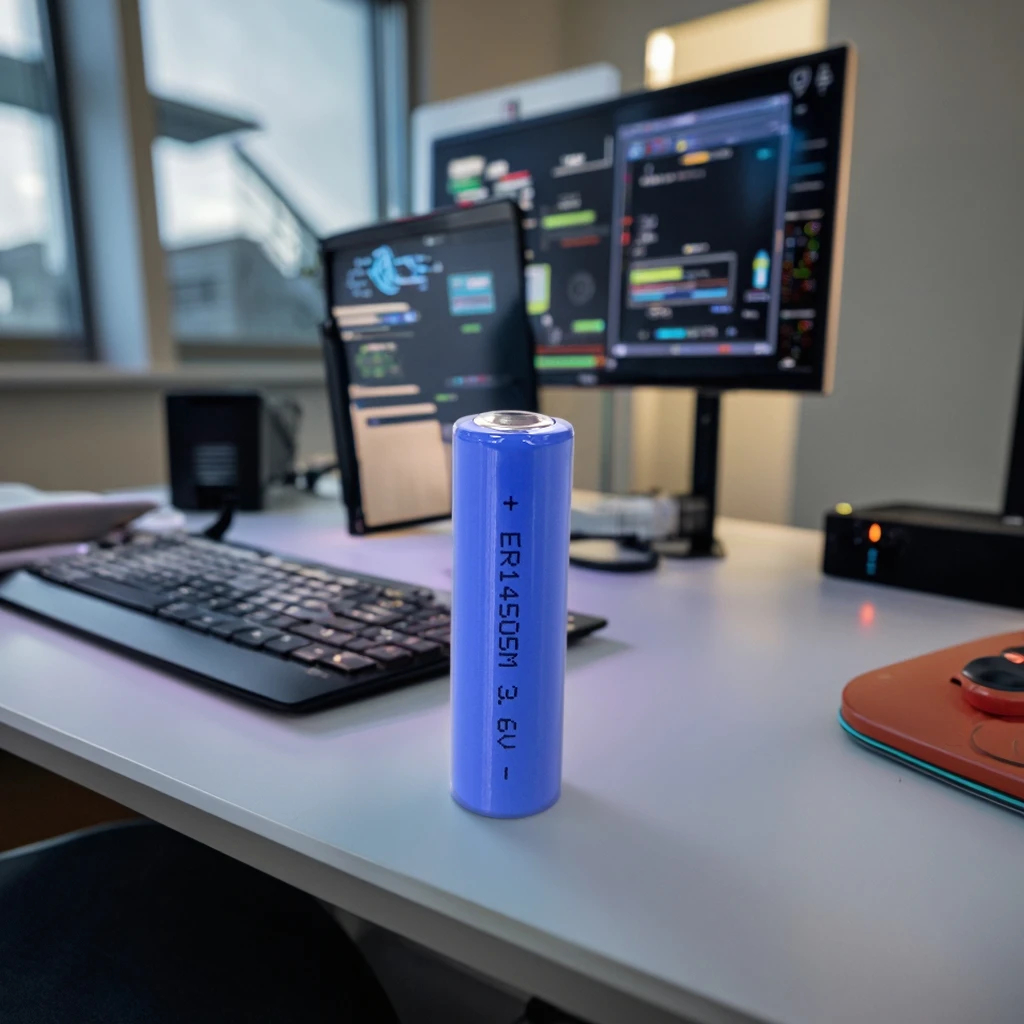 er14505m 3.6v 2000mah lithium thionyl chloride battery | high energy density | long life primary lithium cell | oem brand | blue 5