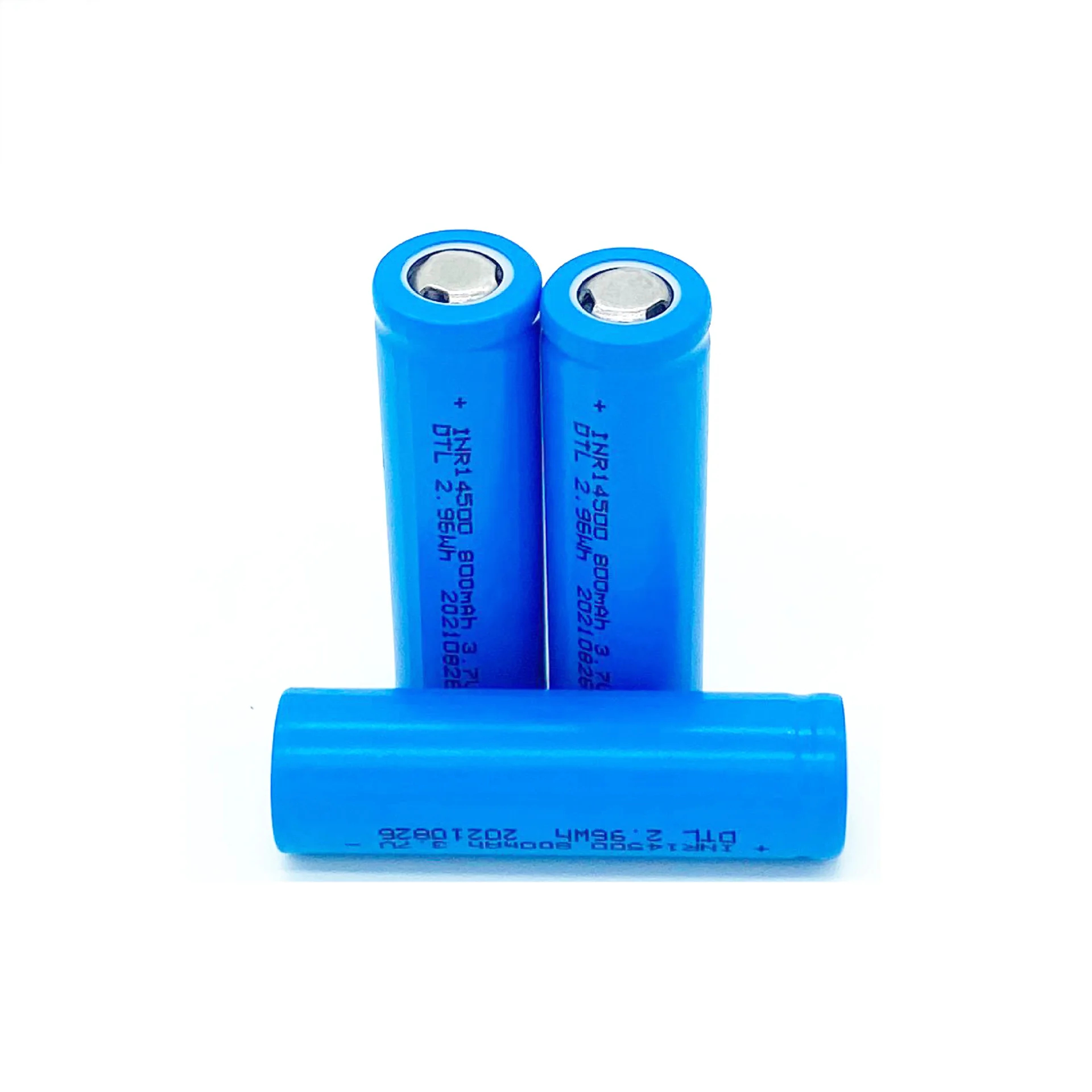 xinmeng xing 14500 polymer lithium battery 800mah 3.7v rechargeable blue wire for electric toothbrush remote control toy car 2