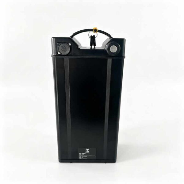 48V 15Ah E-Bike Battery with Key Lock – Rear Rack Lithium Ion Pack for Electric Bicycle