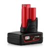 Replacement Battery for Milwaukee M12 12V 4.0Ah Li-ion – Compatible with 48-11-2440 48-11-2420